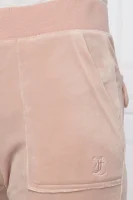 Спортен панталон Del Ray | Regular Fit Juicy Couture пудренорозов