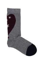 Чорапи 2-pack Tommy Hilfiger бордо