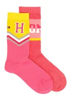 Чорапи 2-pack Tommy Hilfiger розов