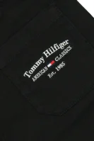 панталон | regular fit Tommy Hilfiger черен