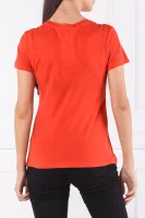 Тениска INSTITUTIONAL LOGO | Regular Fit CALVIN KLEIN JEANS оранжев