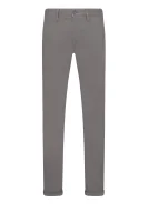 панталон chino schino-taber d | tapered BOSS ORANGE сив
