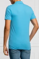 Поло/тениска с яка Passenger | Slim Fit | pique BOSS ORANGE син