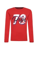 Блуза с дълъг ръкав RUSSELLY | Regular Fit Pepe Jeans London червен