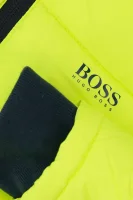 Яке | Regular Fit BOSS Kidswear лимонен