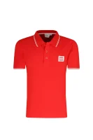 Поло/тениска с яка | Regular Fit | pique BOSS Kidswear червен