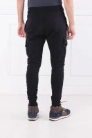 Спортен панталон ROOKIE CARGO POCKET | Regular Fit Superdry черен