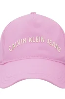 Бейзболна шапка CALVIN KLEIN JEANS розов