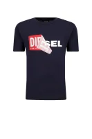 Тениска TDIEGO | Regular Fit Diesel тъмносин