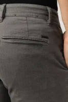 панталон chino schino | slim fit BOSS ORANGE сив