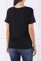 Тениска SS CN TITLES TEE | Regular Fit GUESS черен