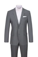 Hutson2/Gander1 suit BOSS BLACK сив