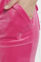Спортен панталон Del Ray | Regular Fit Juicy Couture розов