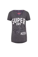 Lucky T-shirt Superdry графитен