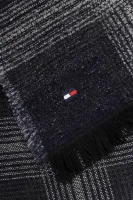 Woollen shawl Boucle Check Hilfiger Denim тъмносин