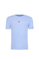 Тениска ESSENTIAL | Regular Fit Tommy Hilfiger небесносин