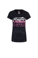 Classic Star T-shirt Superdry тъмносин