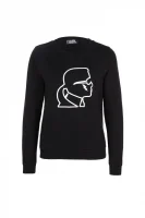 Sweatshirt Karl Lagerfeld черен