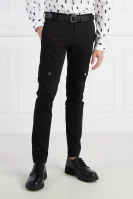 панталон | regular fit Les Hommes черен