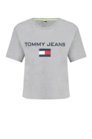 Тениска TJW 90s LOGO | Loose fit Tommy Jeans сив