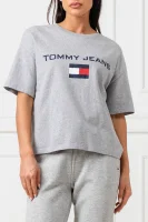 Тениска TJW 90s LOGO | Loose fit Tommy Jeans сив