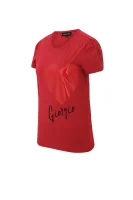 T-shirt Emporio Armani червен