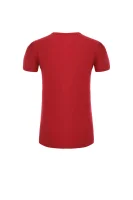 T-shirt Emporio Armani червен