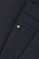 панталон chino leeman3-9-w | slim fit BOSS GREEN тъмносин