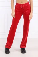 Спортен панталон Del Ray | Regular Fit Juicy Couture червен