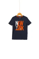 New York T-shirt  Tommy Hilfiger тъмносин