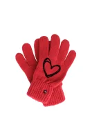 Ръкавици Heart Tommy Hilfiger червен