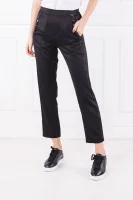 панталон eleanor | regular fit GUESS черен