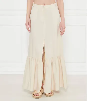 Ленена пола Twinset U&B | бежов 251LM2QEE