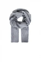 New Cable Scarf Tommy Hilfiger сив