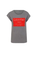 T-shirt CALVIN KLEIN JEANS сив