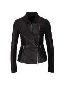 Leather Jacket Liu Jo черен
