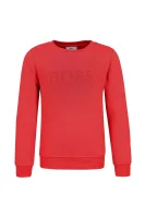 Суитчър/блуза | Regular Fit BOSS Kidswear червен