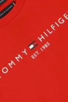 Тениска essential | Regular Fit Tommy Hilfiger червен