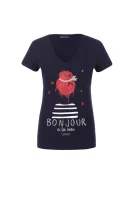 T-shirt Liu Jo Beachwear тъмносин