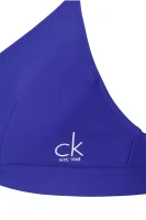 Горна част на бански Calvin Klein Swimwear тъмносин