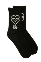 Чорапи LOVE Hugo Bodywear черен