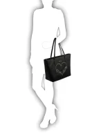 Shopper bag Love Moschino черен