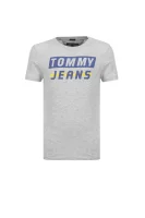 Тениска | Regular Fit Tommy Hilfiger пепеляв
