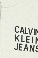 Суитчър/блуза LOGO | Regular Fit CALVIN KLEIN JEANS кремав