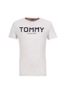 Ame logo T-shirt Tommy Hilfiger пепеляв