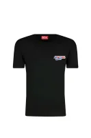 Тениска | Regular Fit Diesel черен