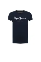Тениска Art | Regular Fit Pepe Jeans London тъмносин