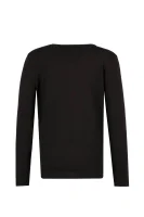 Блуза с дълъг ръкав H18 | Regular Fit BOSS Kidswear черен