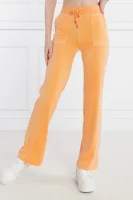 Спортен панталон Del Ray | Regular Fit Juicy Couture оранжев