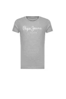 T-shirt Art | Regular Fit Pepe Jeans London сив